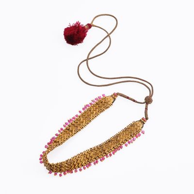 Collier antique et indien Conçu comme une série de liens art… - Photo 1