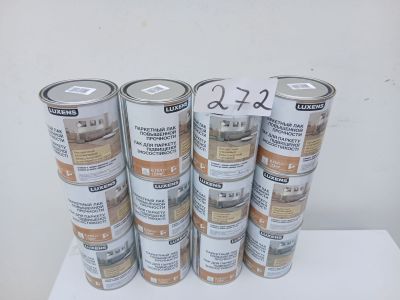 Lot de 12 pots Luxens – Vernis parquet, haute résistance, in…
