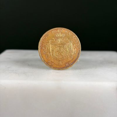 Pièce de 20 francs or (1877) Belgique