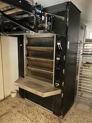 an image of a commercial oven in a commercial kitchen