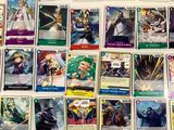 a lot of cards that are on the table