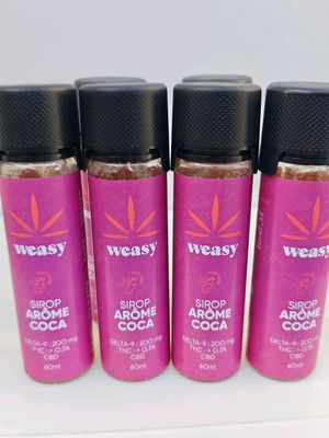 Expédition obligatoire - CBD - Lot de 6 bouteilles de sirops…