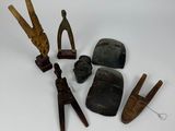 several different types of tools are displayed on a white surface