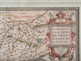 an old map of a country with a lot of people on it