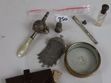 a lot of items that are on the table