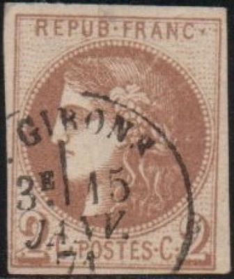 a stamp with a picture of a woman on it