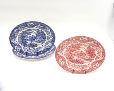 ART DE LA TABLE - Réunion de faïence anglaise, dont Wedgwood…