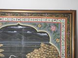 a picture of a painting on the wall of a room
