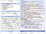 a close up of a sheet of paper with information on it