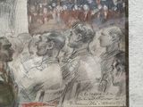a picture of a painting of a crowd of people