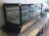 an image of a commercial display case in a kitchen