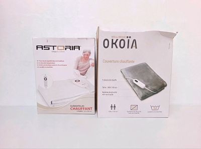 Lot confort contenant un surmatelas chauffant et une couvert…