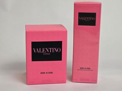 a close up of a pink box and a pink box on a white background