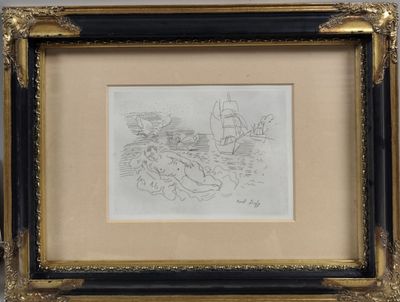 une image représentant un dessin d'un homme et d'une femme dans un bateau
