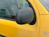 a close up of a car ' s side view mirror