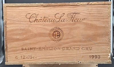 12 Bts CHATEAU LA FLEUR(CBO non ouverte) Saint Emilion 1993