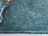 a close up of a book with writing on it