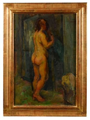 Michel KIKOÏNE (1892-1968) Nu de dos, 1910-1915