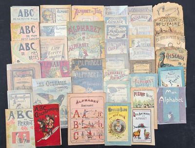 a lot of books that are sitting on a table