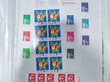 a picture of a book with stamps on it