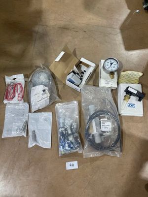 a lot of items that are on the floor