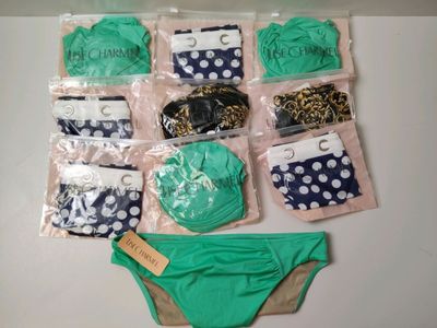Lot de 10 hauts/bas de maillot de bain de diverses tailles L… - Photo 1