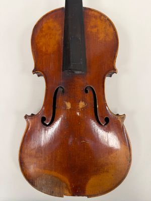 Violon baroque d'origine, anonyme portant une étiquette apoc…