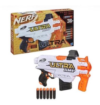 Blaster Nerf Ultra Ultra avec six fléchettes et une boîte