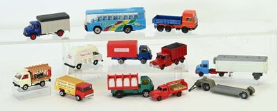 Ensemble de 11 Véhicules divers au 1/87ème et échelles voisines pour c - Photo 1