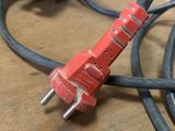 a couple of wires that are connected to each other on a table