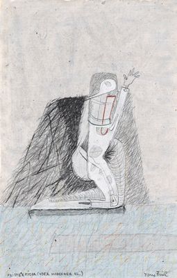 an image of a drawing of a person on a surfboard