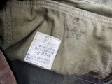 a close up of a bag with a label on it