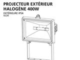 projecteur extérieur halogène 4 000 W - LED
