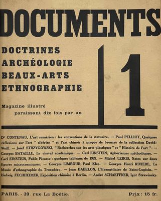 an old book with a black and white image of a number one on it