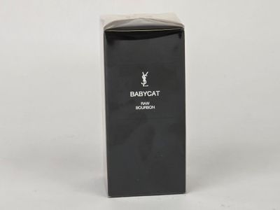 a black box with a white logo on it sitting on a white surface