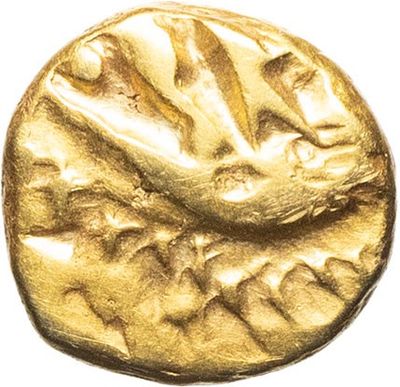 an image of a gold coin on a white background