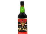 une bouteille de whisky « Old Malaga Original » de grande qualité