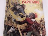 La couverture du livre « Le Heine Captaine » est posée sur une table.