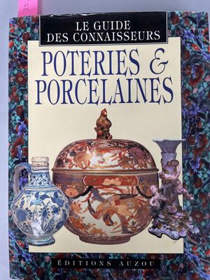 the cover of a book with a picture of pots and porcelains on it