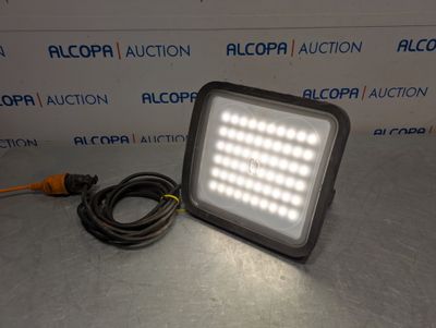 a close up of a light that is on a table