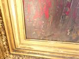 a picture of a painting on the wall of a room