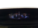 a car dashboard with a digital display on it