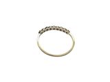 a close up of a ring on a white background