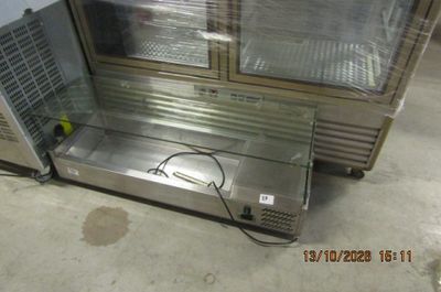 an image of a refrigerated refrigerator in a warehouse