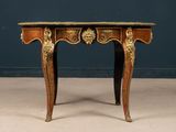 an image of a small table with a marble top