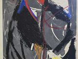 an image of a picture of a painting on a wall