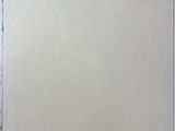 a painting of a white square with a blue border on a white background