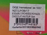 a label on the back of a box of chocolates