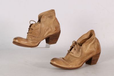 OFFICINE CREATIVE - Paire de Richelieu montantes à talon en …