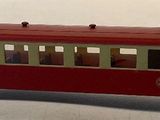 a toy train that is sitting on a table